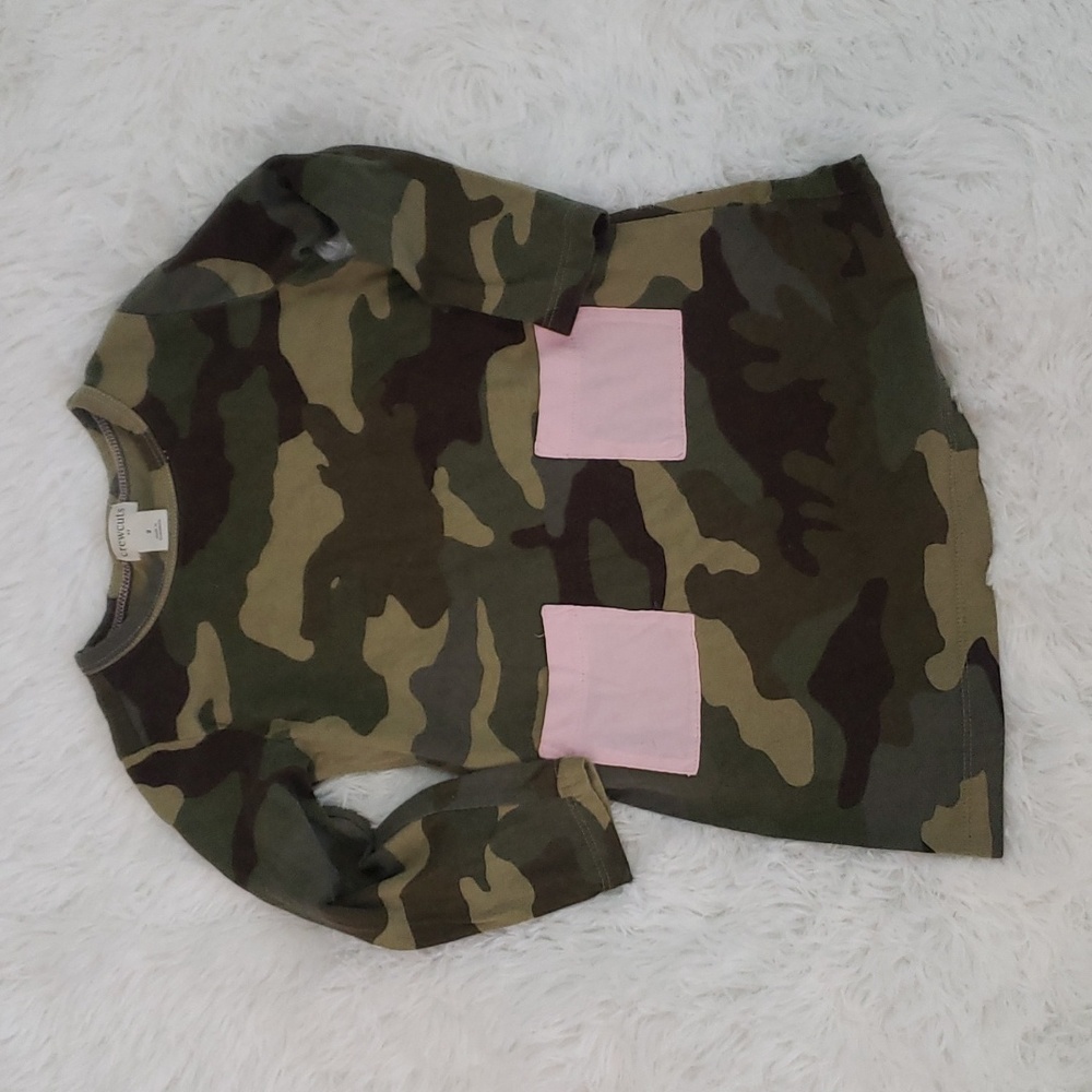Crew cuts j crew camo dress